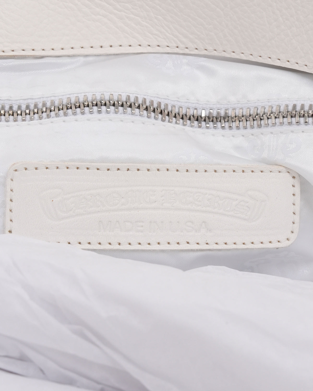 Filigree Cross Embellished Slouchy Mo Bag