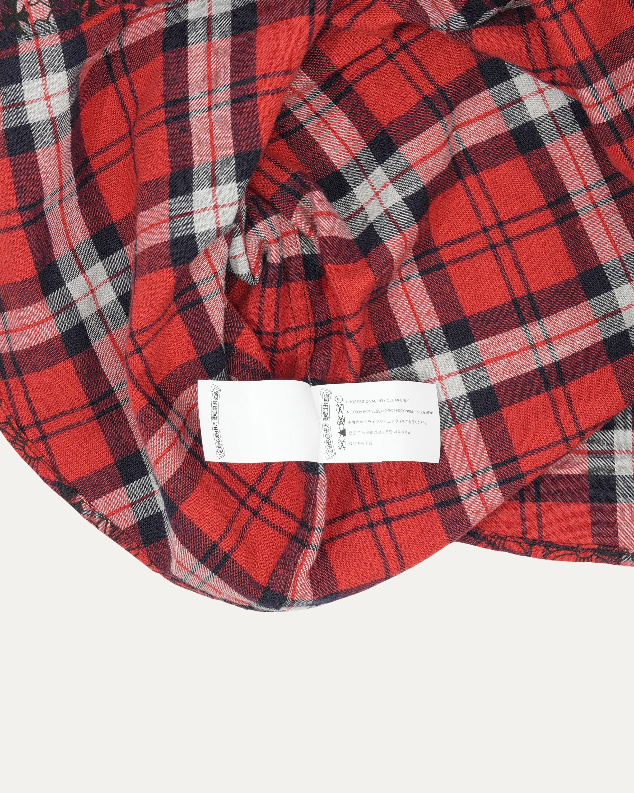 Cross Patch Flannel Shirt