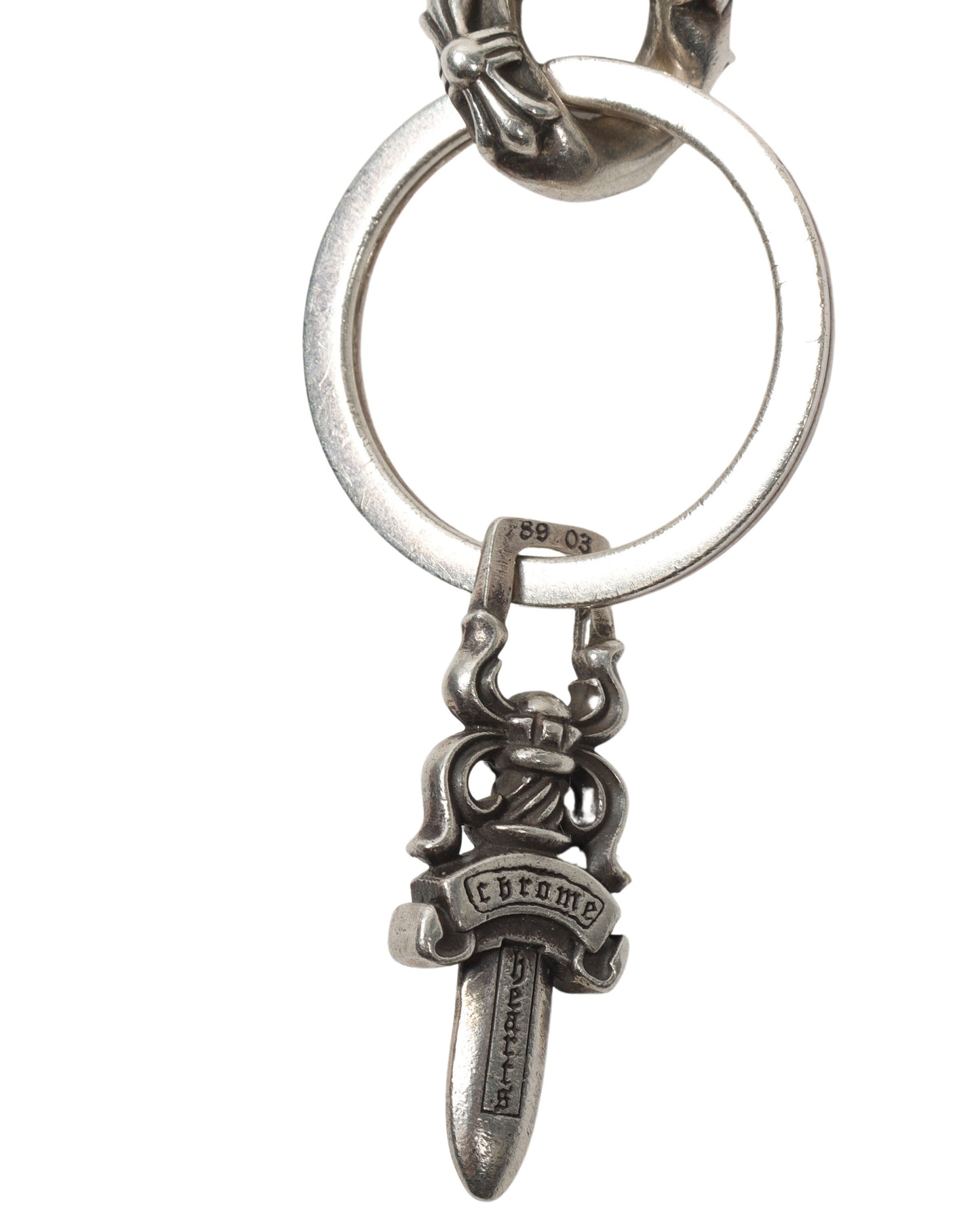 Fancy Link Dagger Keychain
