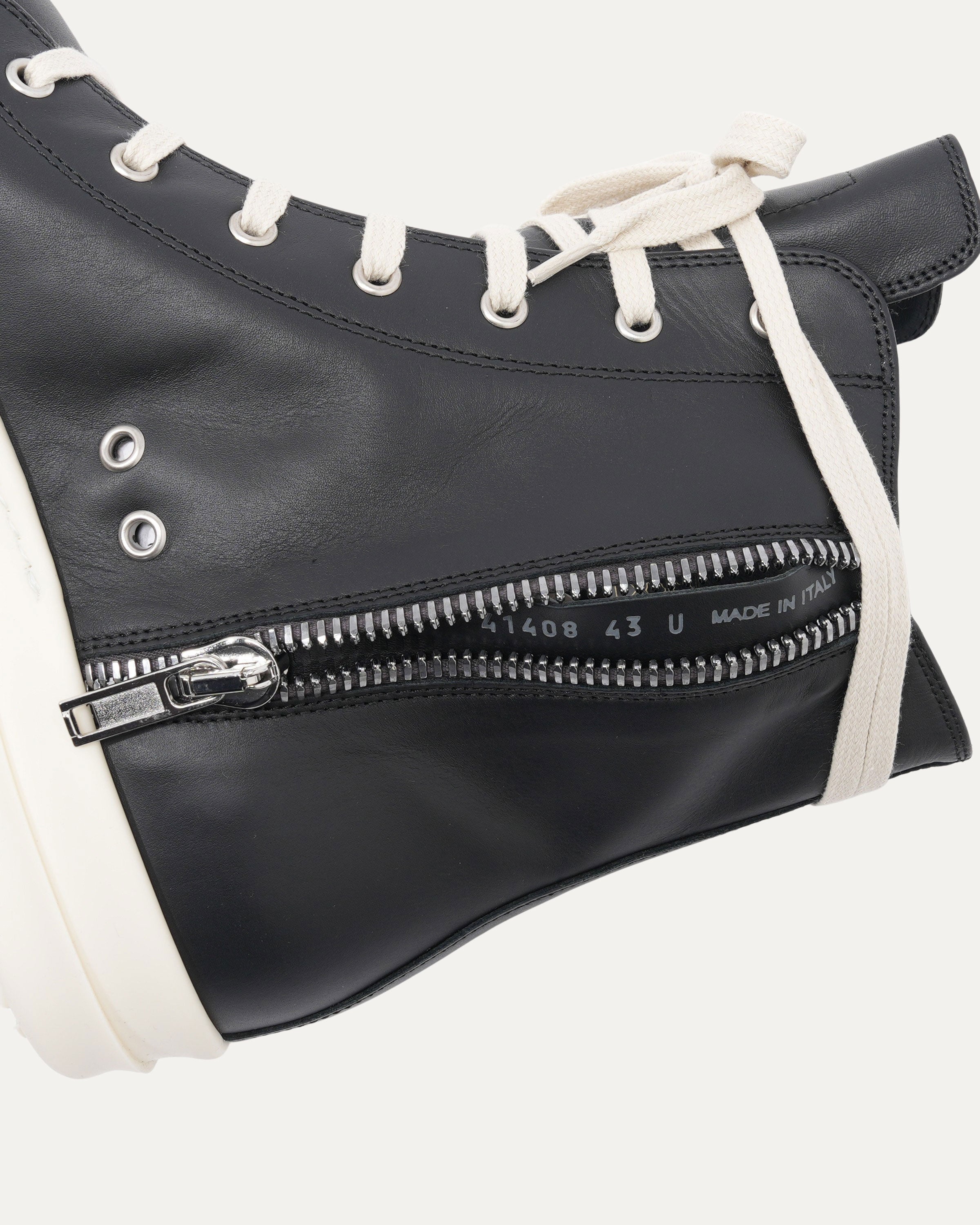 Leather Ramone High Top Sneakers