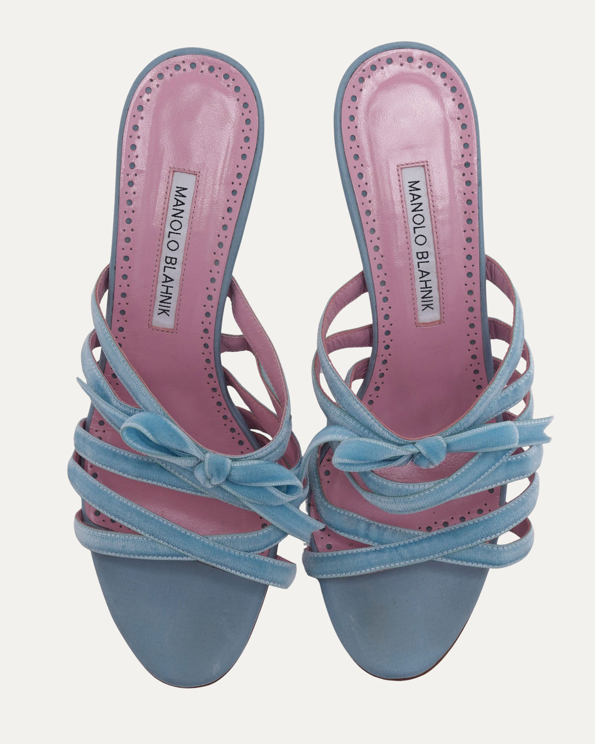 "Marie Antoinette" Collection Blue Heels