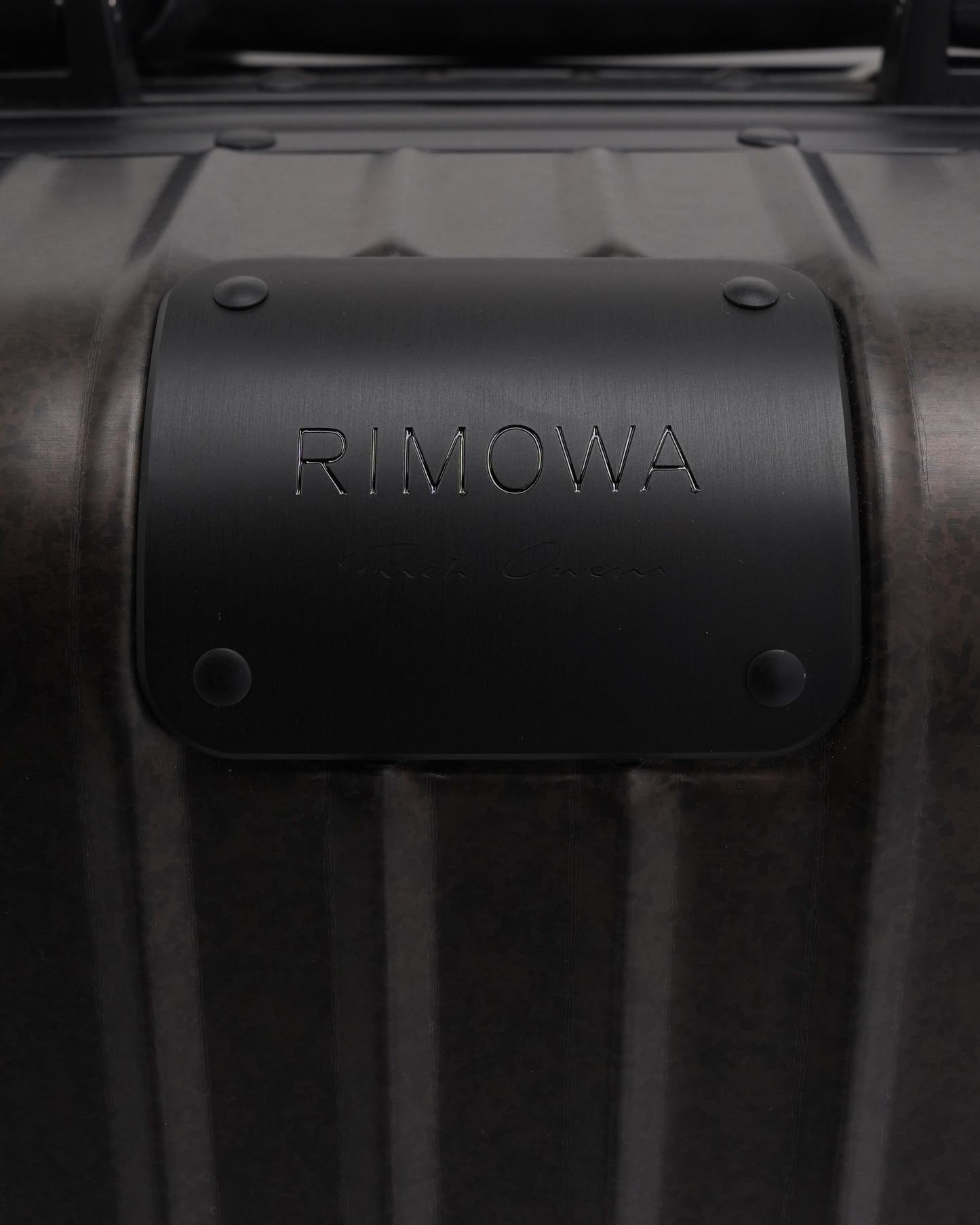 Rick Owens Aluminum Original Cabin Luggage