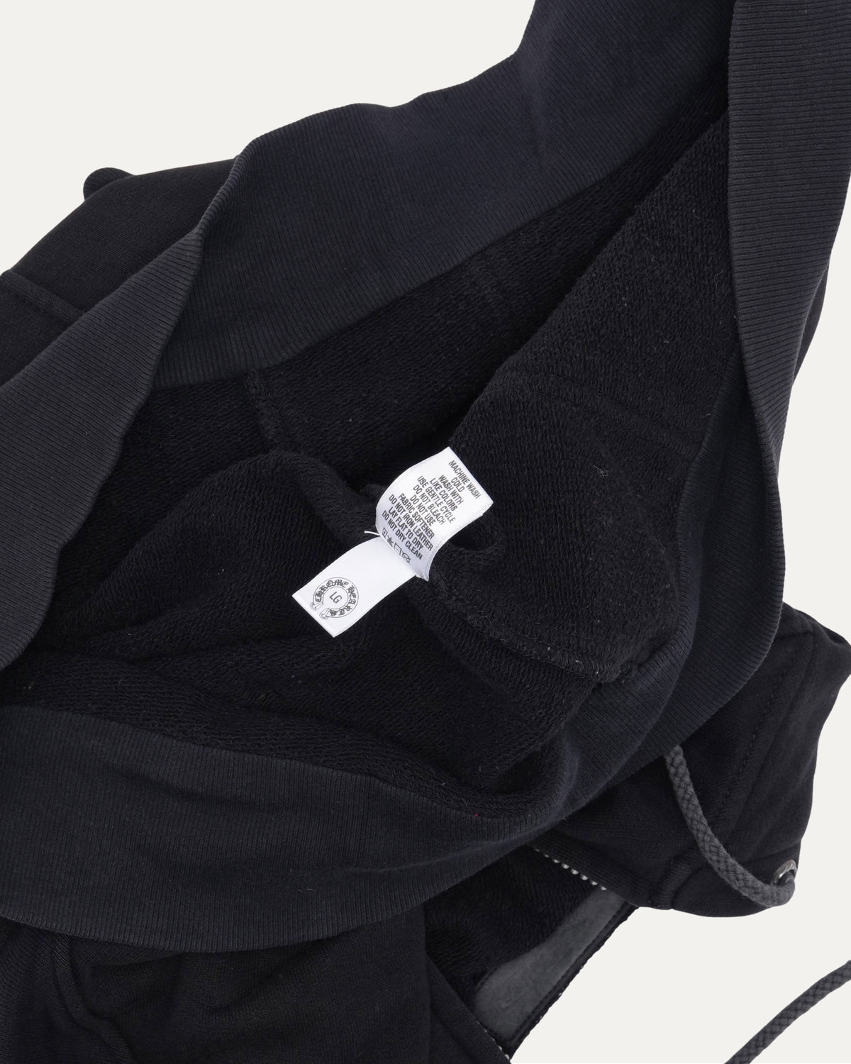 Plus Cross Patch Sleeveless Zip Hoodie