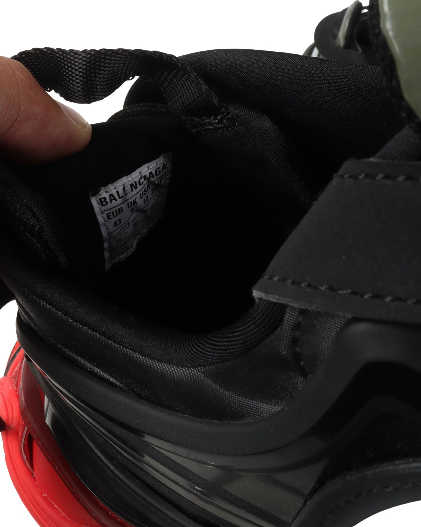 Tyrex Rubber, Mesh and Faux Leather Sneakers