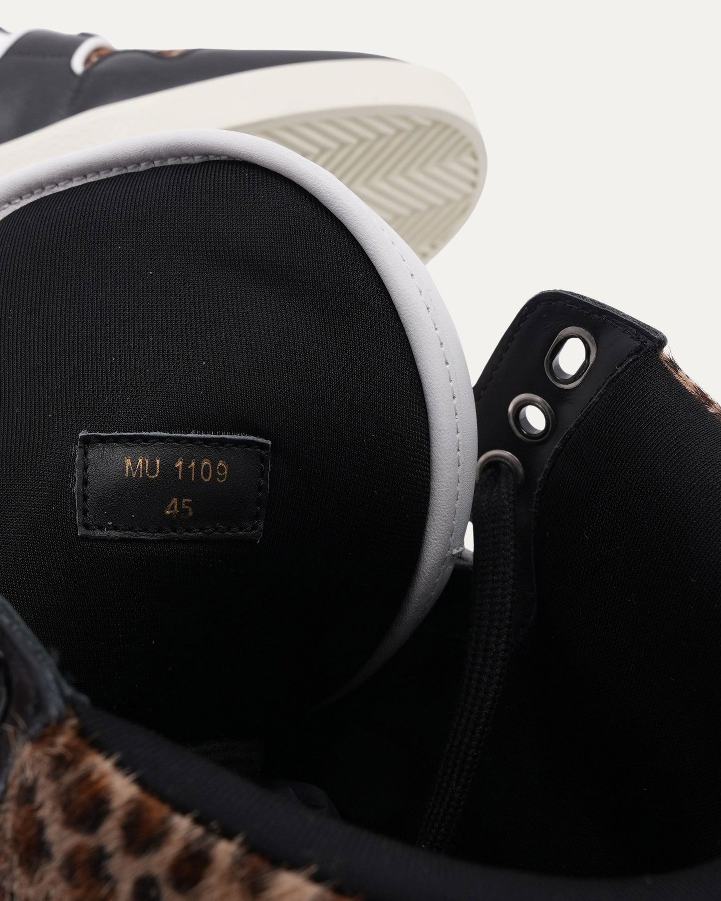 Animal Print Break High Top Sneaker