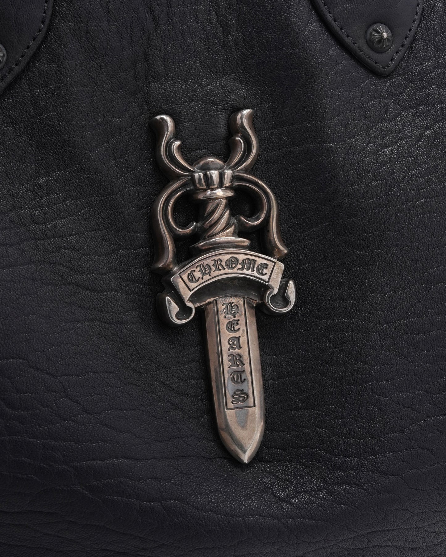 Large Dagger Embellished Duffle Bag