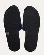 Plus Cross Patch Leopard Slides