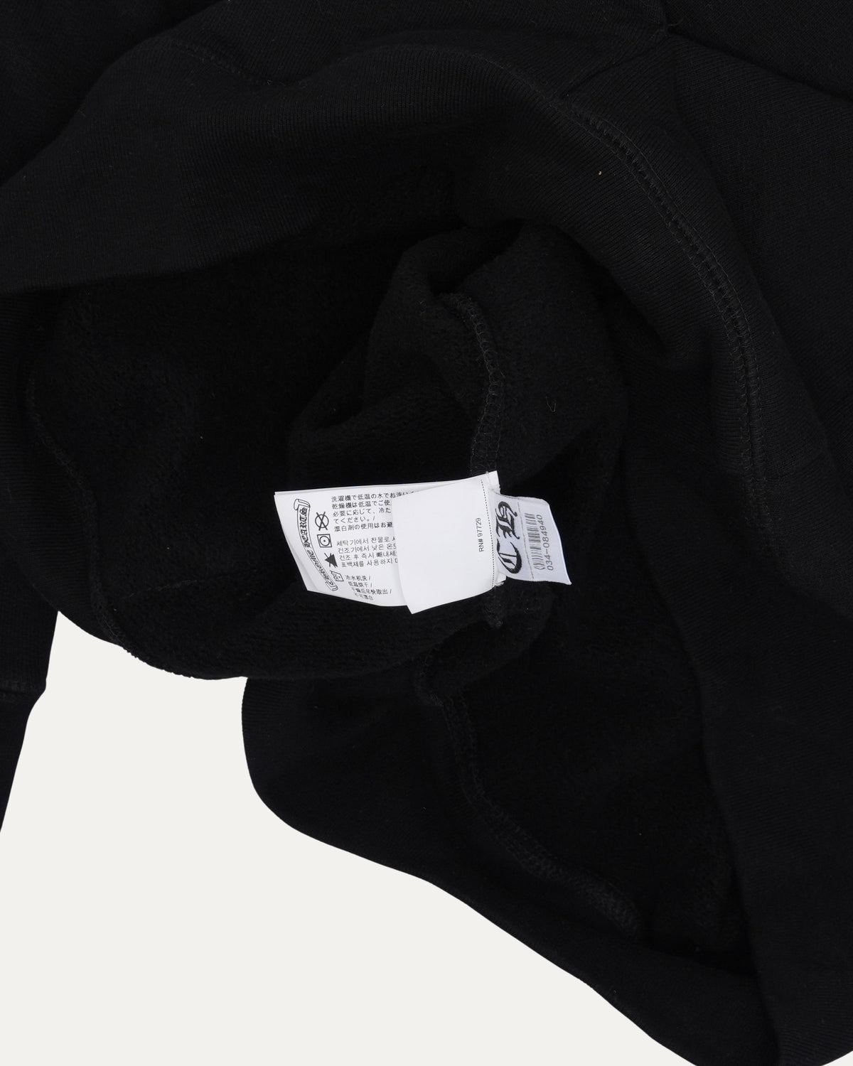 Hollywood Embroidered Cross Hoodie