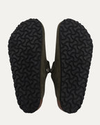 Dagger Embellished Birkenstock Boston Suede Mule