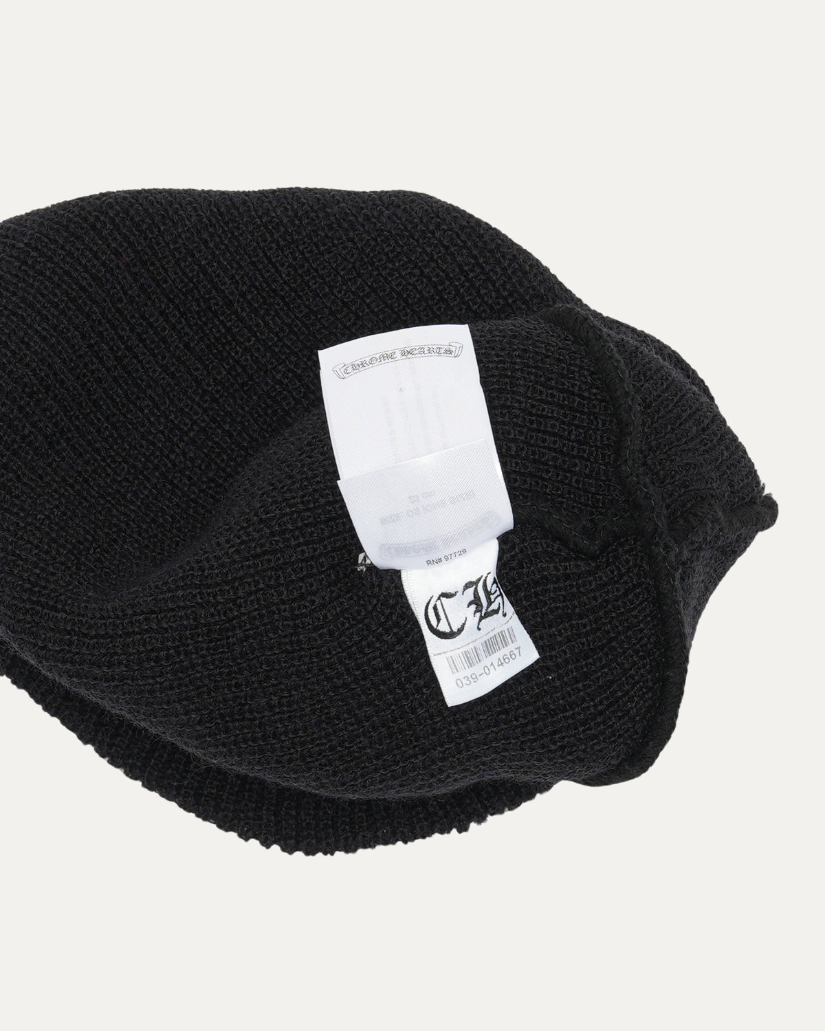 Plus Cross Embroidered Beanie