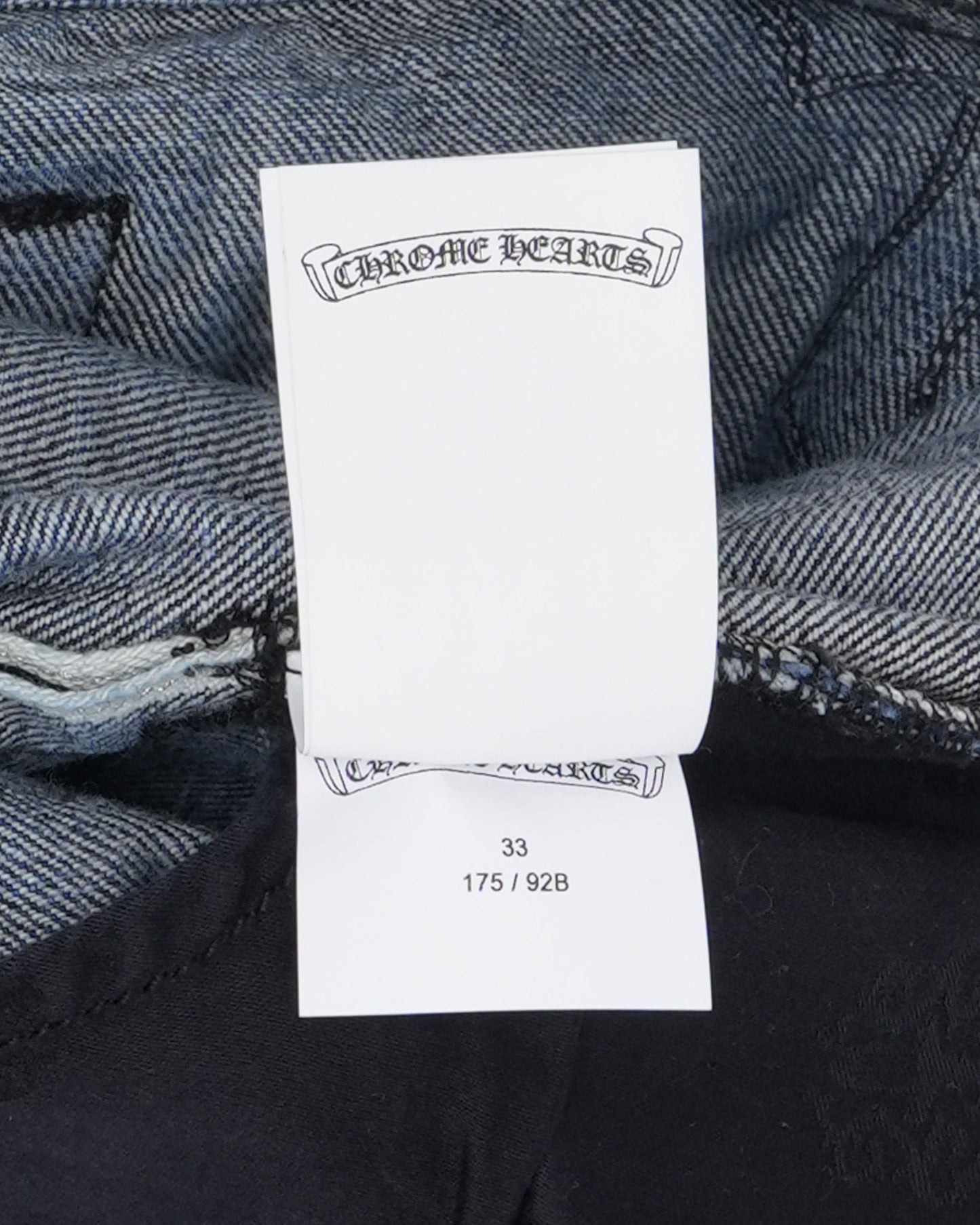 Low Rise Cross Patch Jeans