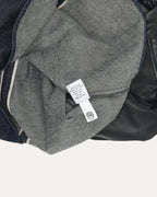 Leather and Denim Shirt