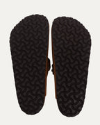 Dagger Embellished Birkenstock Boston Suede Mule