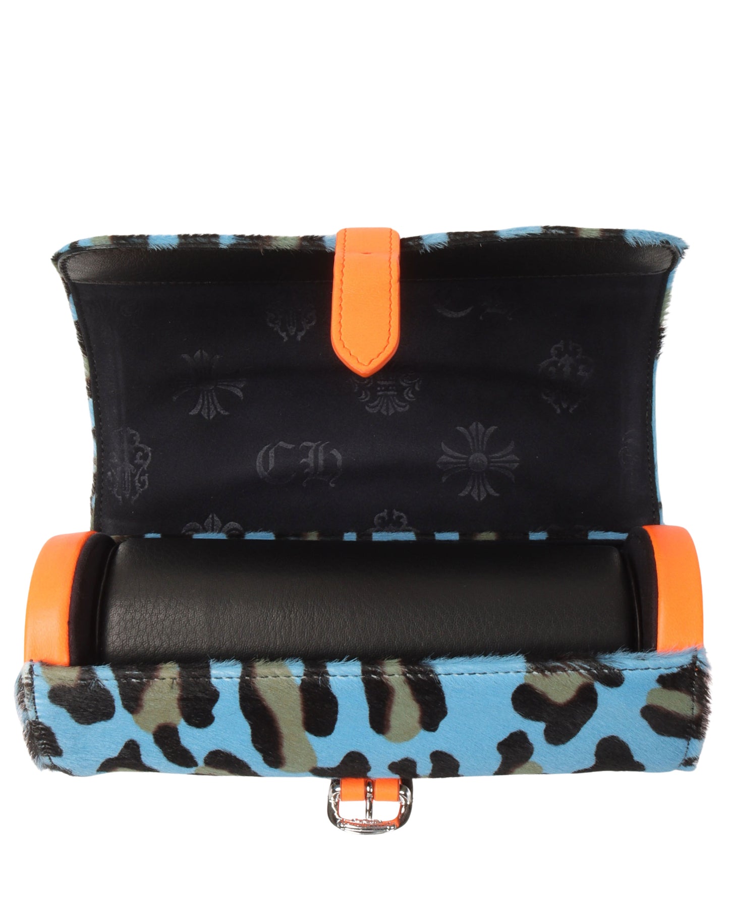 St. Barth Leather & Ponyhair Watch Roll