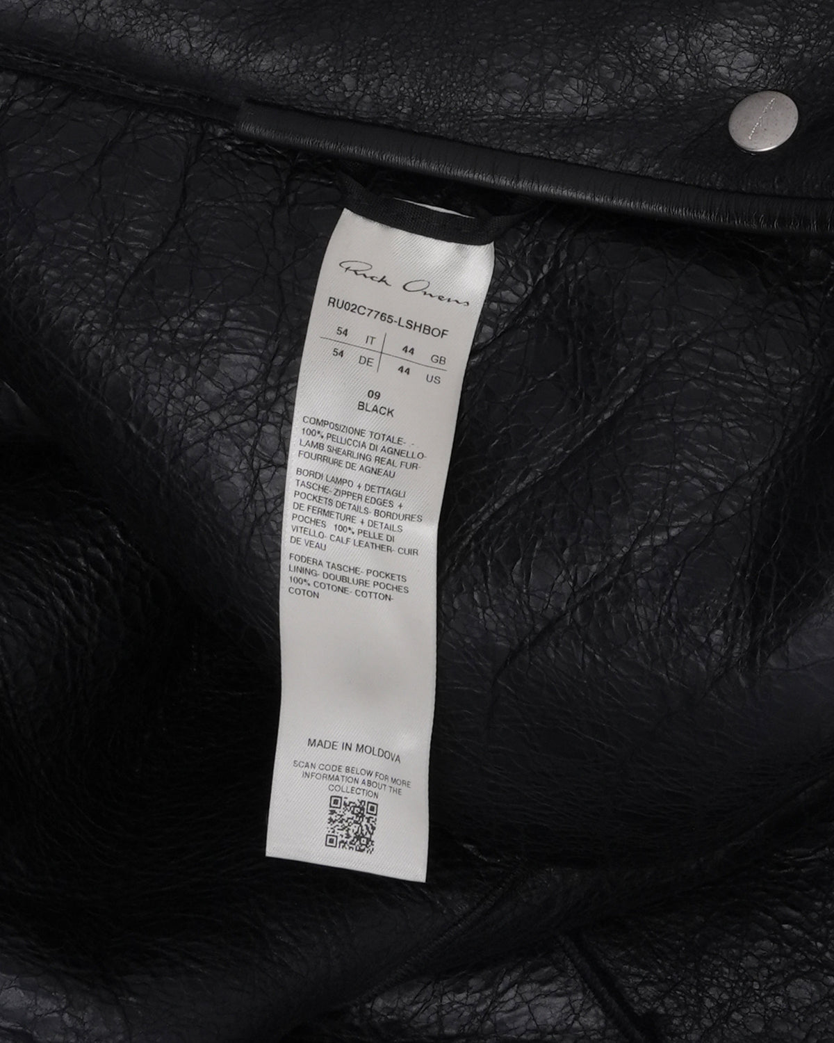 FW23 Luxor Reversible Shearling Hooded Jacket