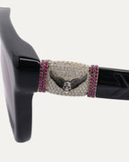 Foti Diamond Ruby Well Hell Yeah Sunglasses
