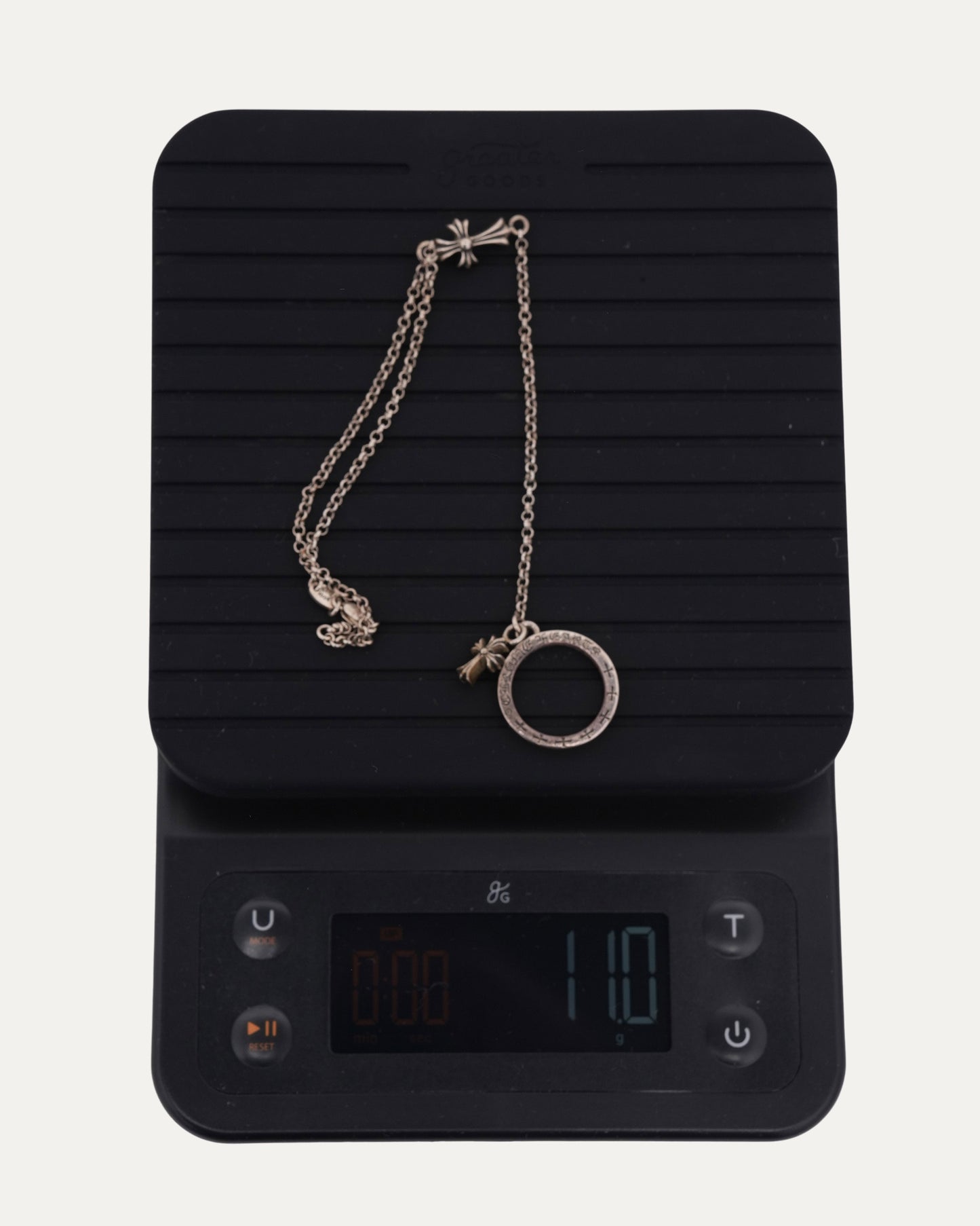 Ring & Cross Charm Hand Chain Bracelet