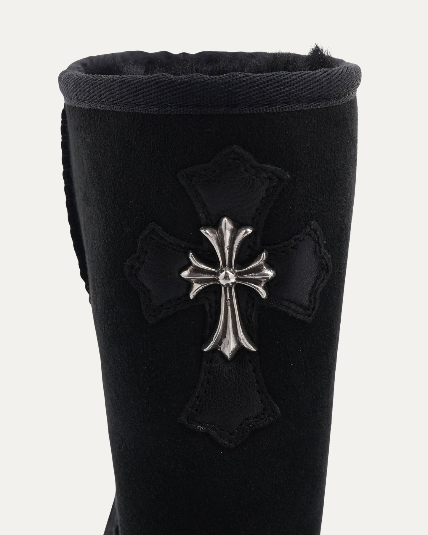 Cross Patch Embellished Ugg Boots