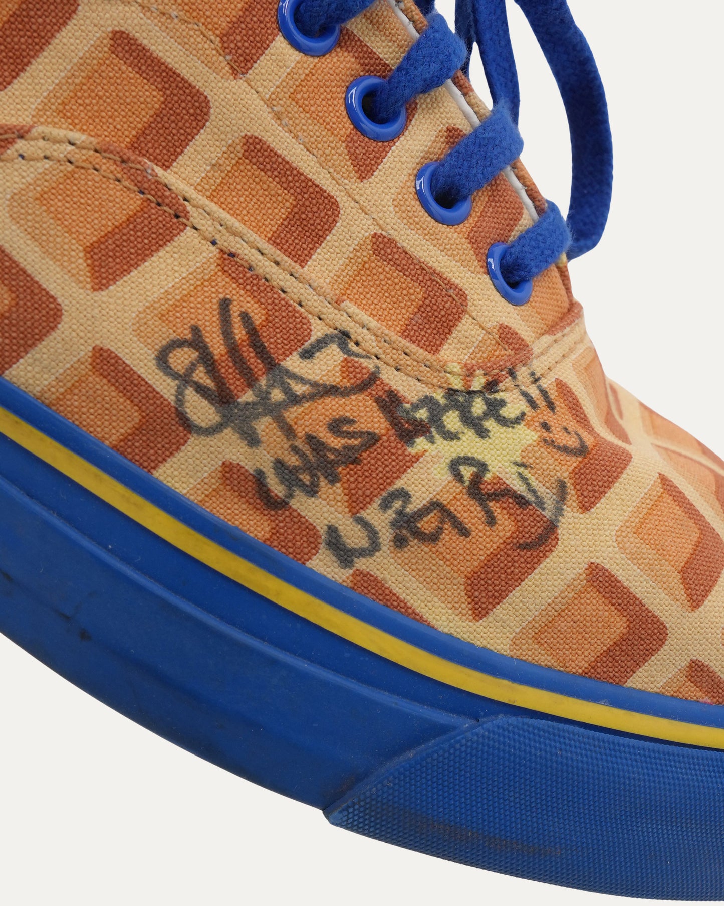 Ice Cream Star Trak Autographed Waffle Sneakers