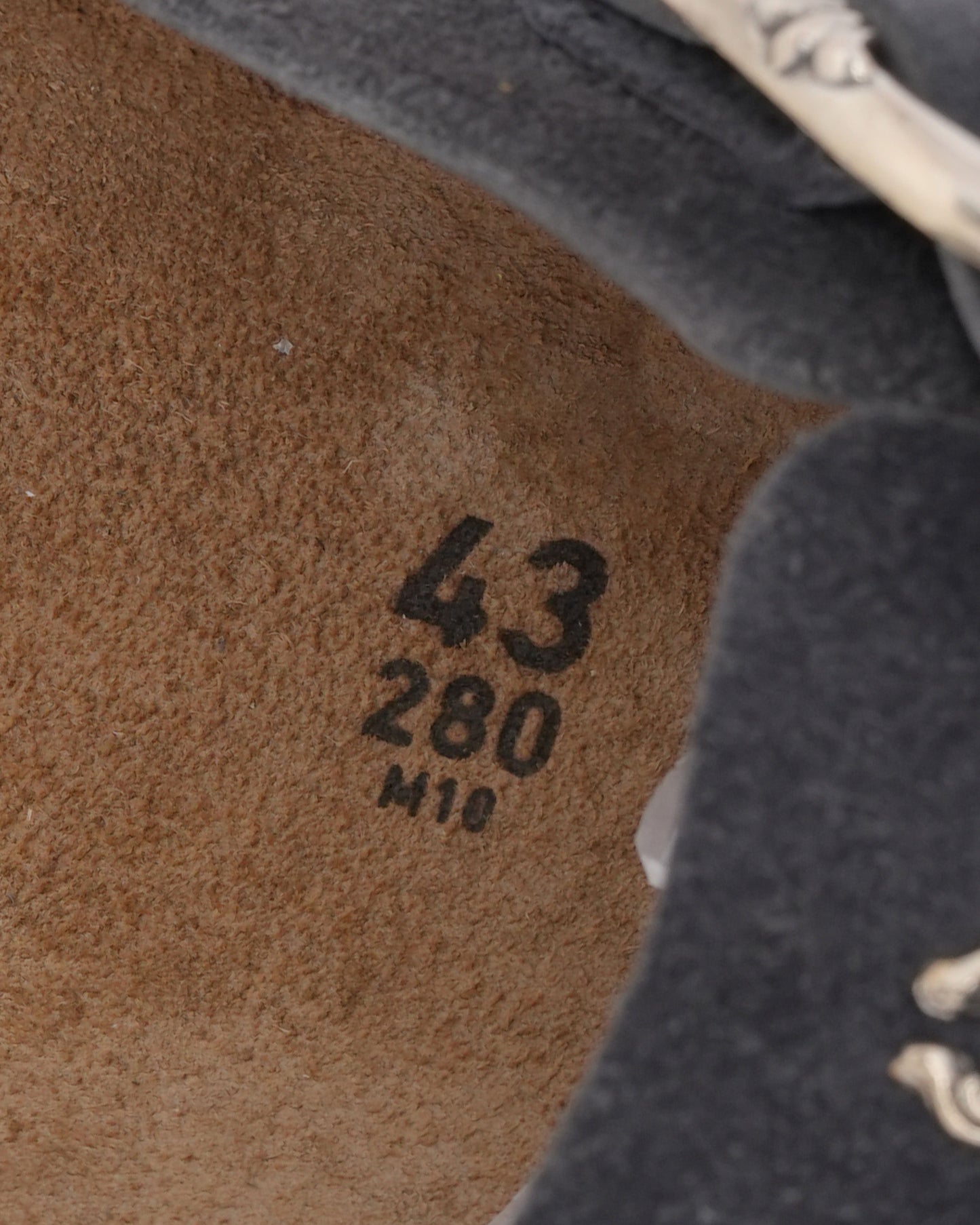 Dagger Embellished Birkenstock Boston Suede Mule