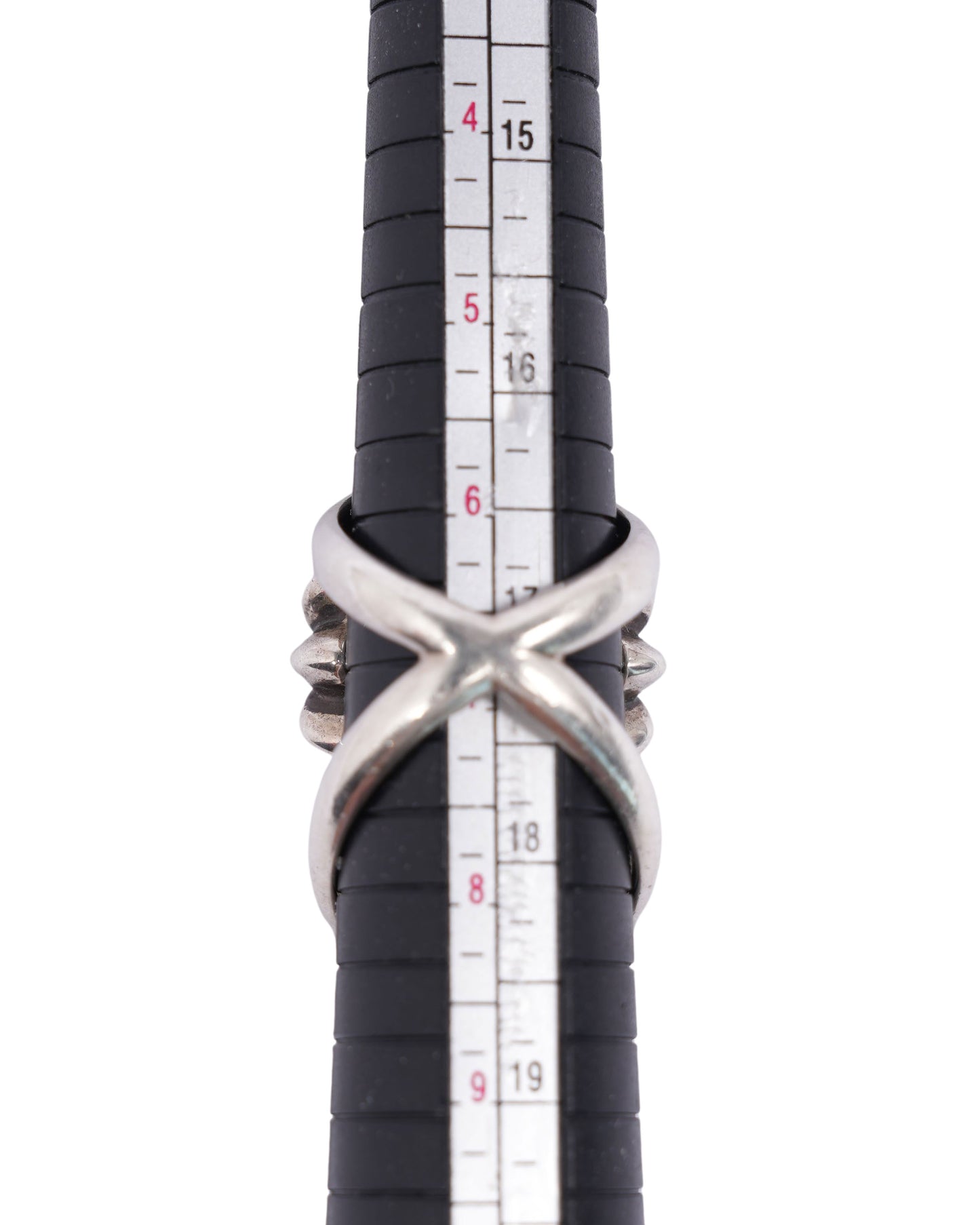 Black Diamond Infinity Cross Ring