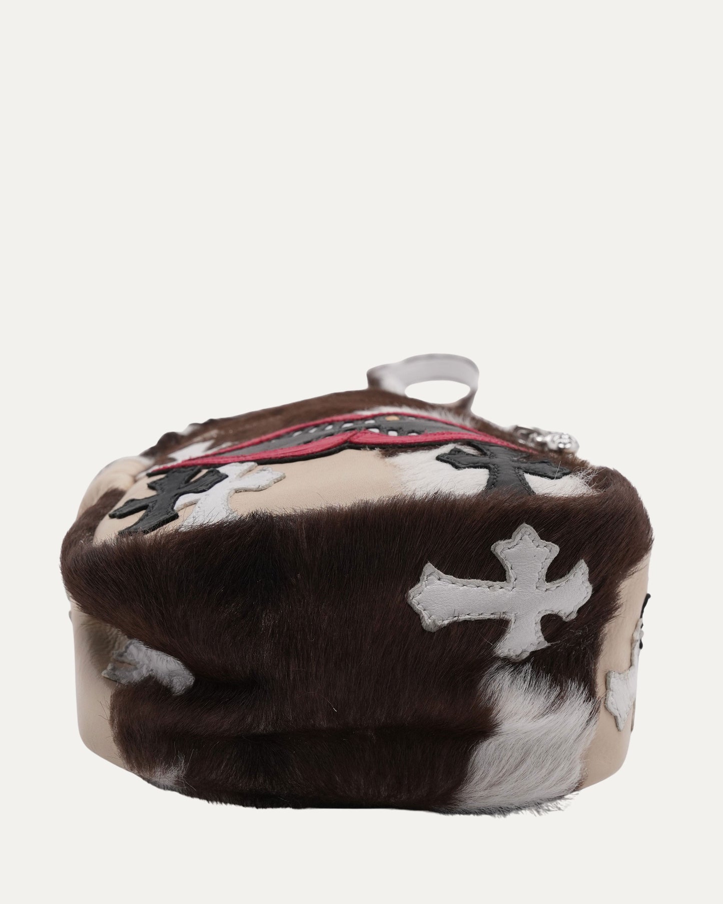Matty Boy Cross Patch Chomper Cow Hide Taka Bag