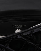 Patent Leather Jumbo Classic Double Flap Bag
