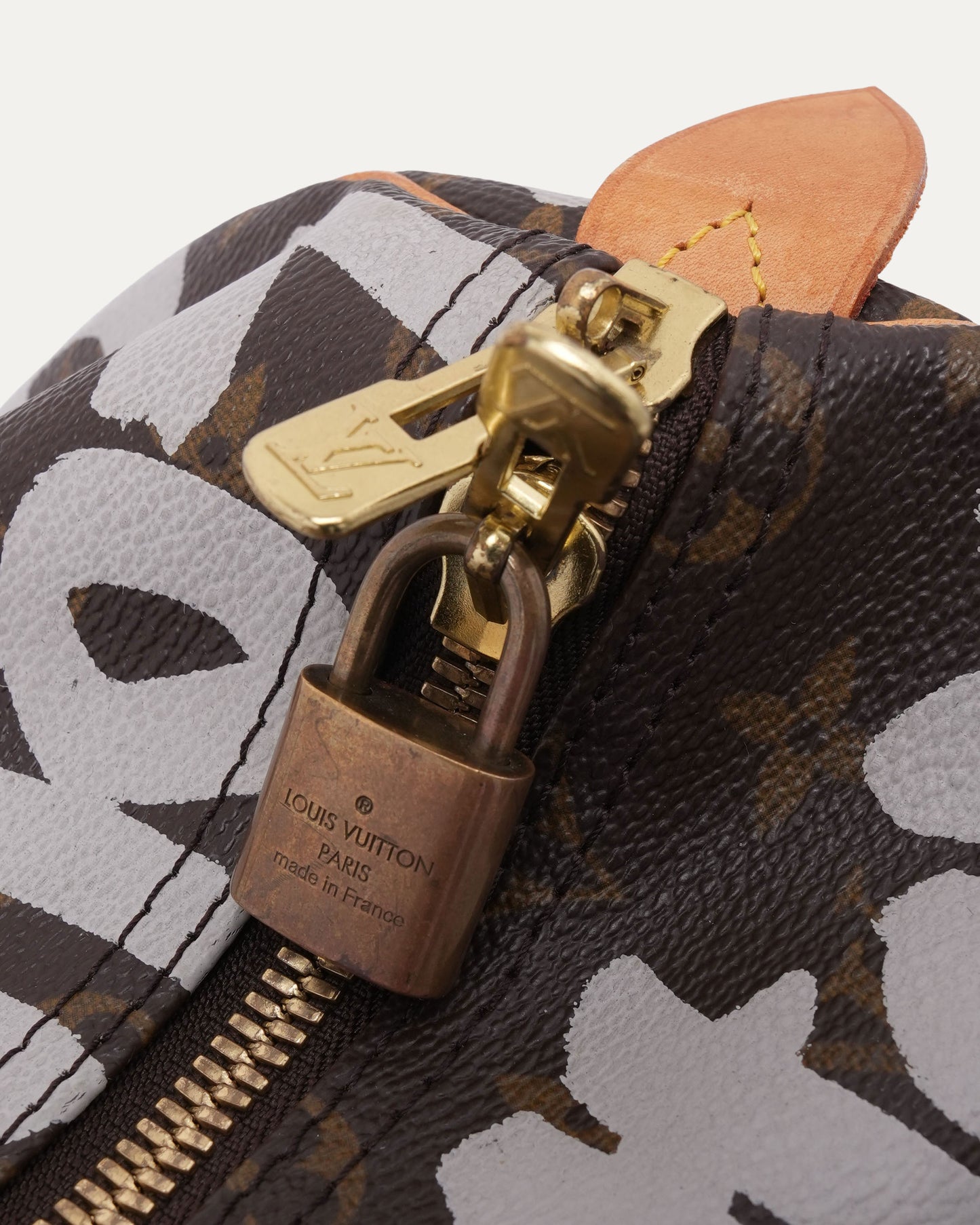 Stephen Sprouse Monogram Graffiti Keepall 50