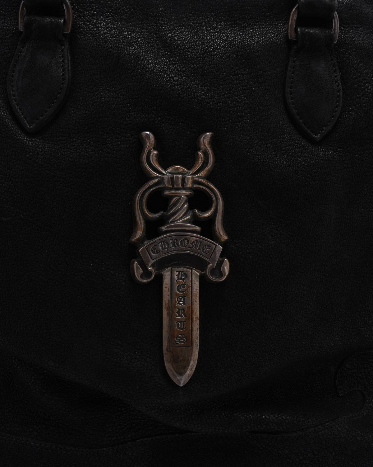 Dagger Embellished Slouchy Mo Bag