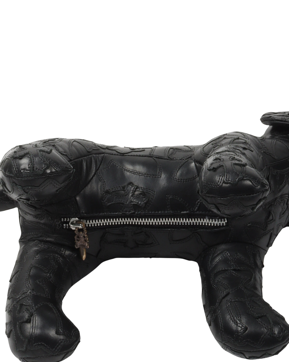Leather Cross Patch Dog