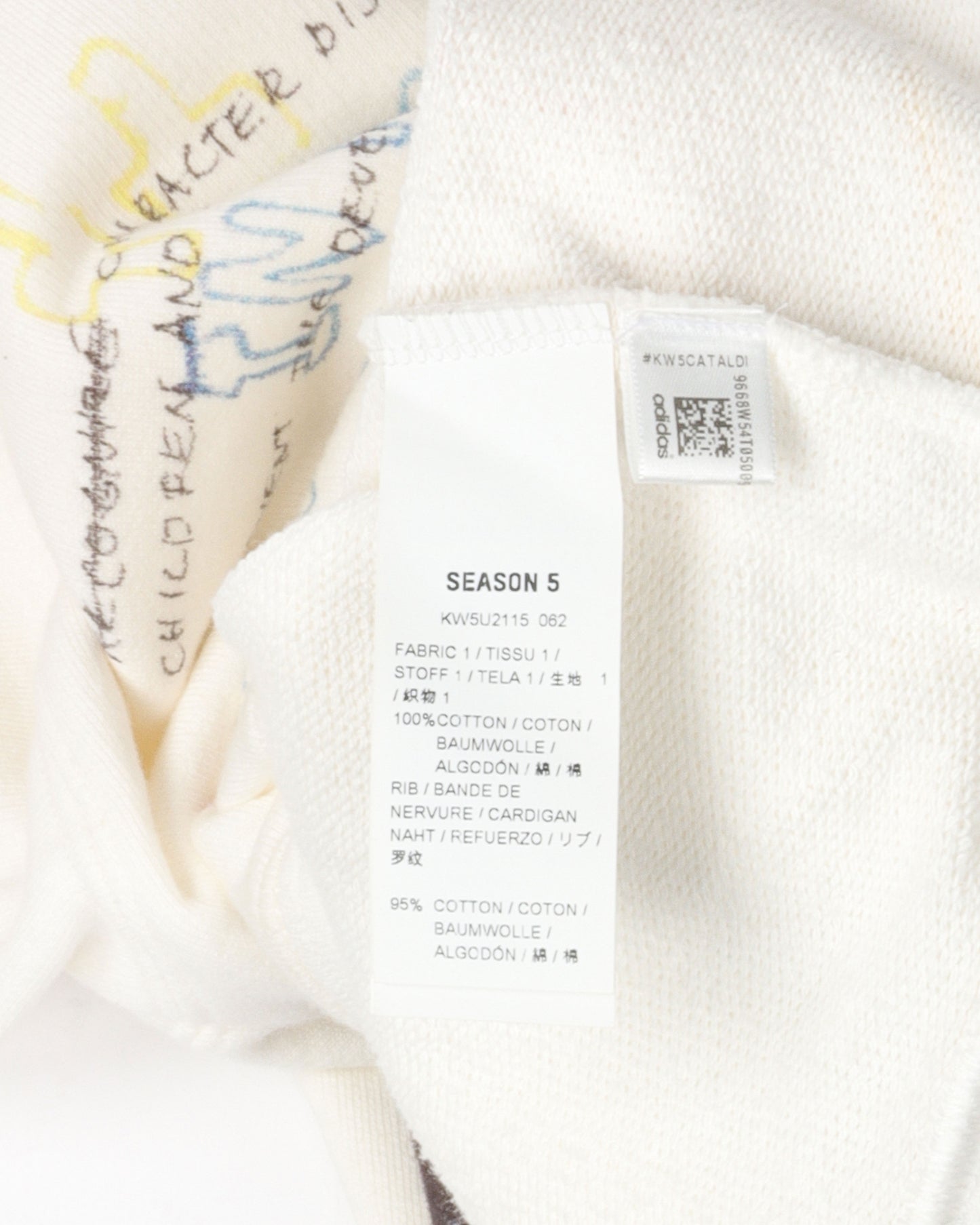 Season 5 Adidas Scribble Sweatshirt