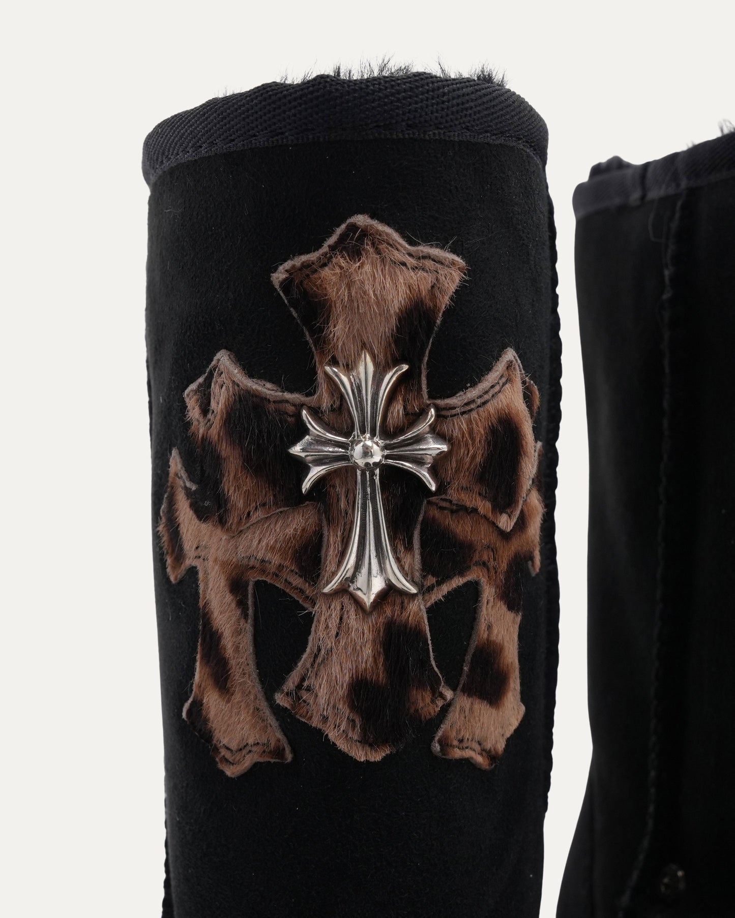 Cross Patch Embellished Ugg Boots