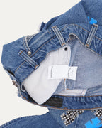 Levi's Plus Cross Patch Orange Tab 505 Jeans