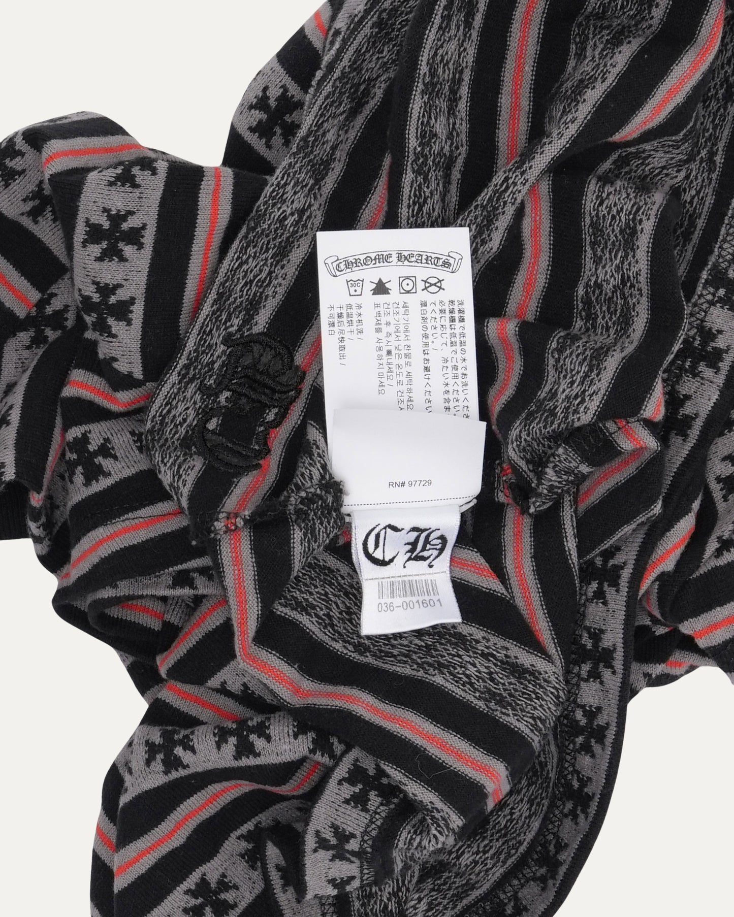 Cropped Matty Boy Teens From Mars Striped T-Shirt