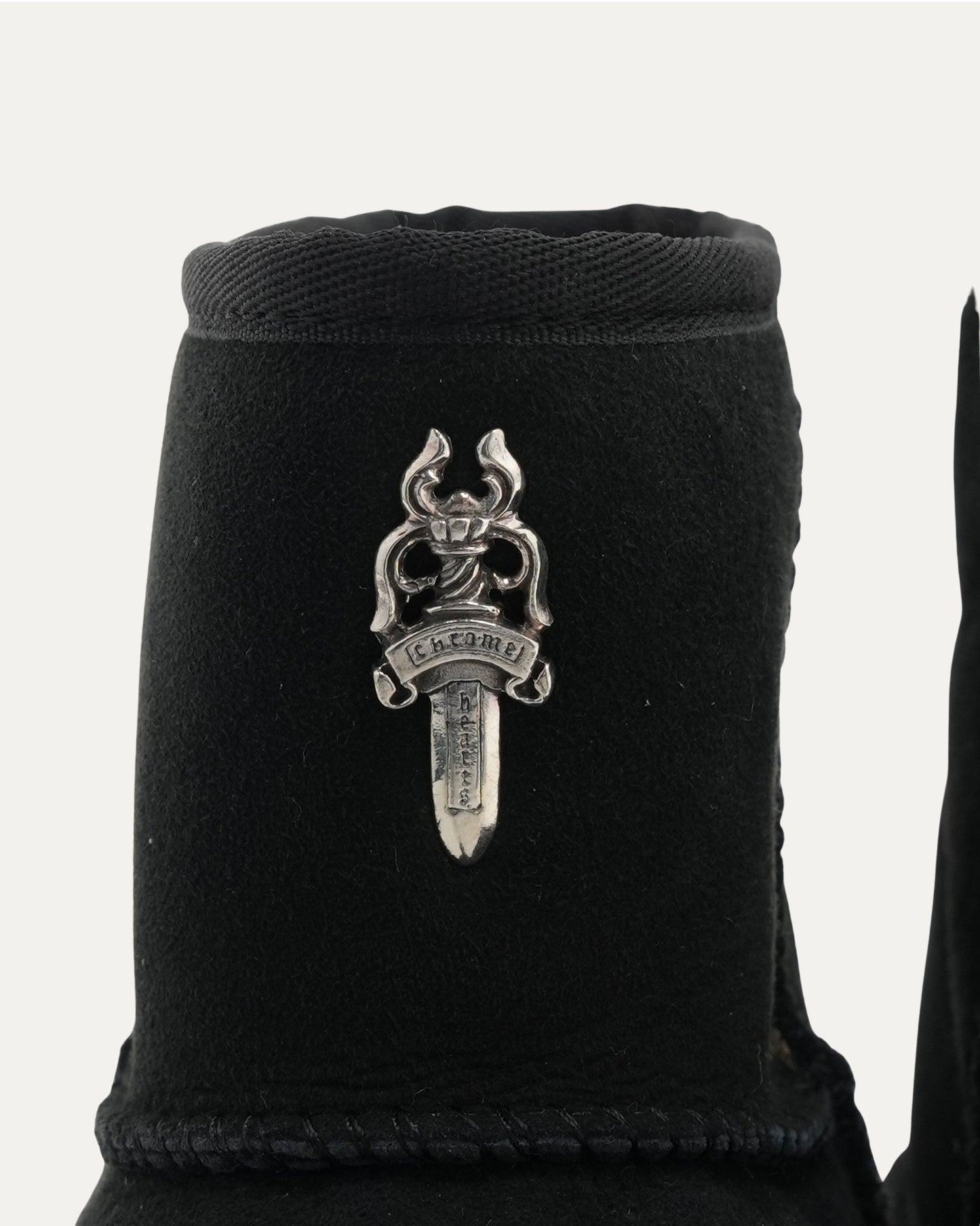Cross Embellished Ugg Boots