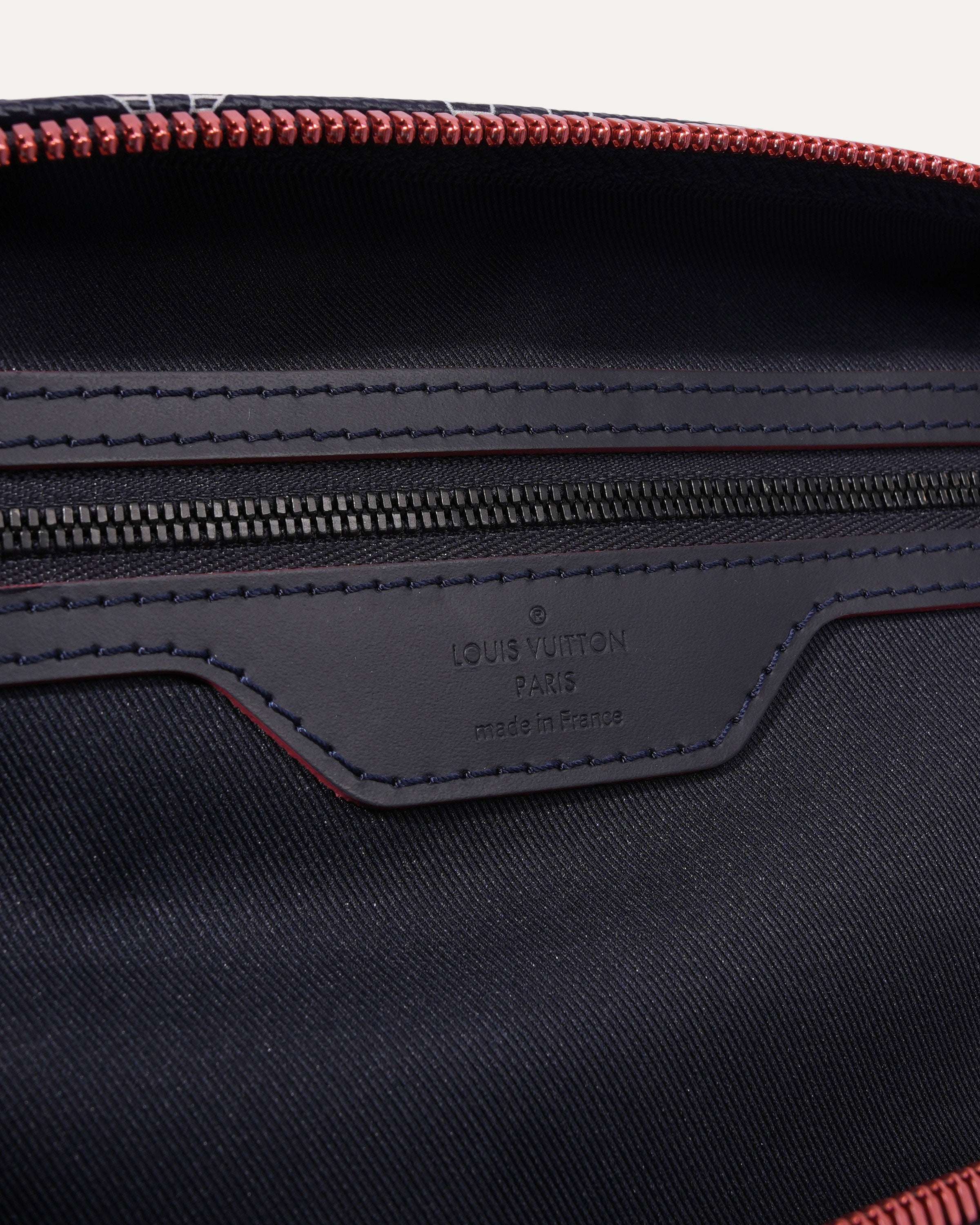 Keepall Bandouliere Bag Limited Edition Upside Down Monogram Ink 50