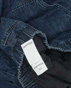 Ruckus Hooded Denim Cross Patch Jacket