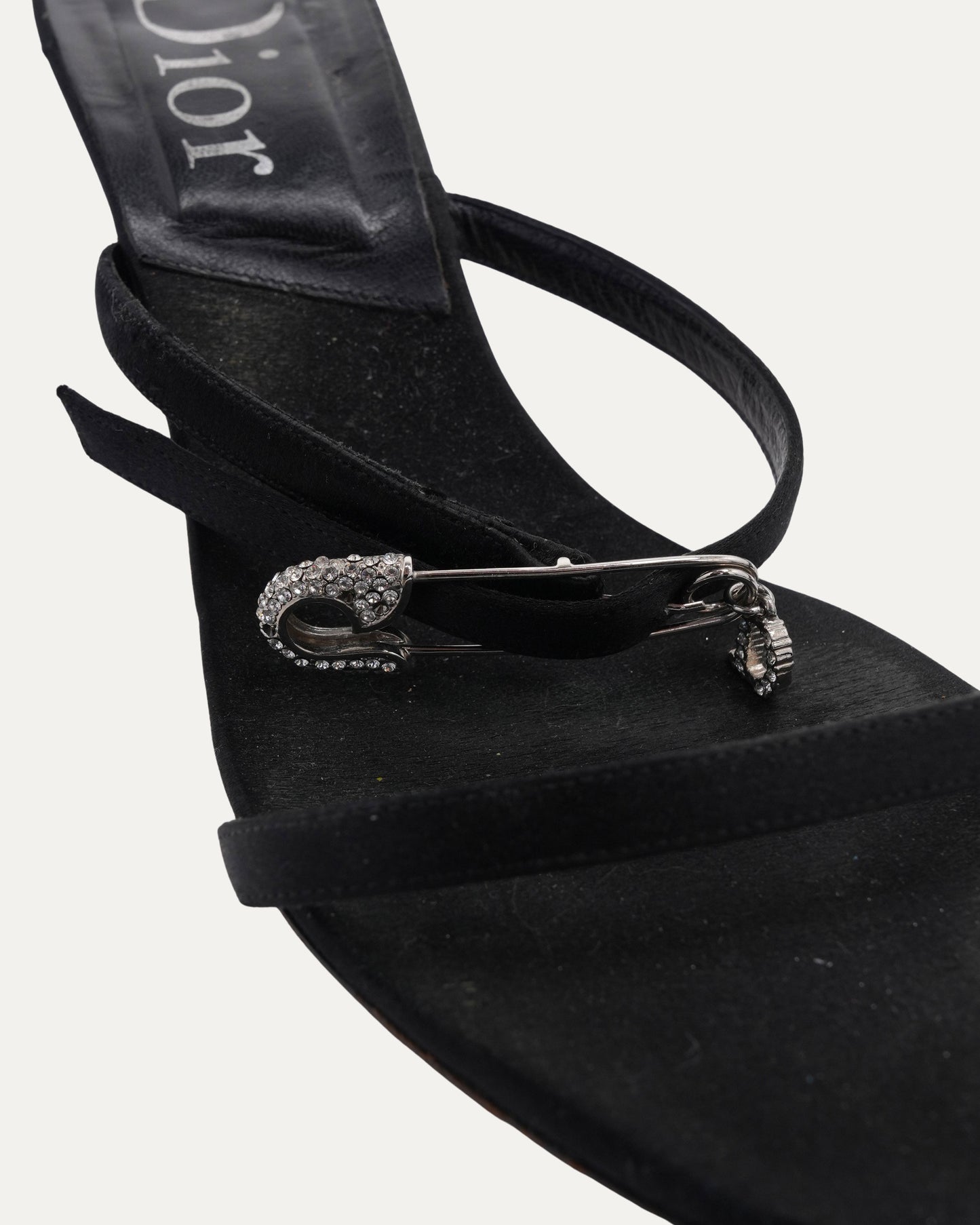 Rhinestone Safety Pin Heels