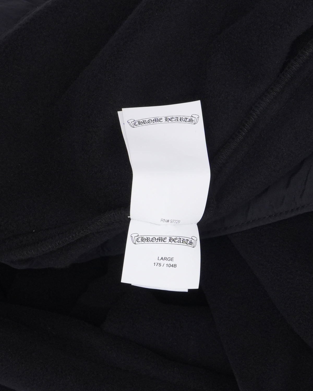 Fleece Plus Cross Patch Hoodie