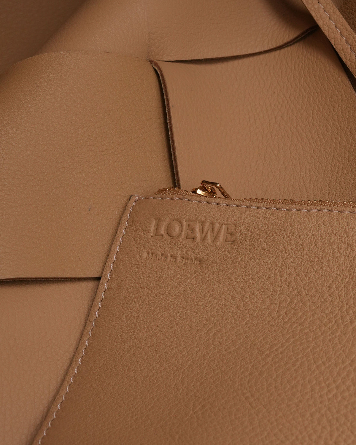 Suede Woven Basket Bag