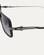Emerald Buckle Rider Sunglasses