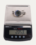 Diamond Fancy Link Fleur Rolex GMT Master II "Batgirl" 40mm Watch