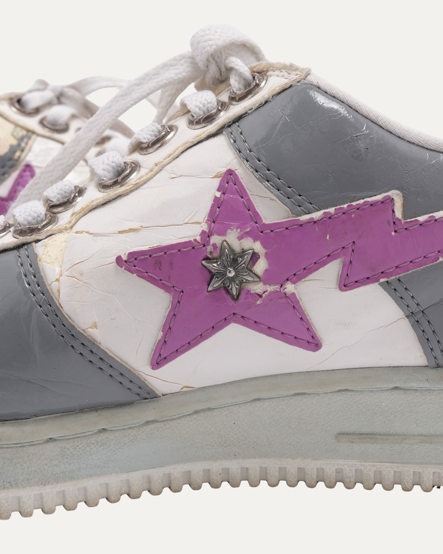 Patent Leather Bape Sta Sneakers