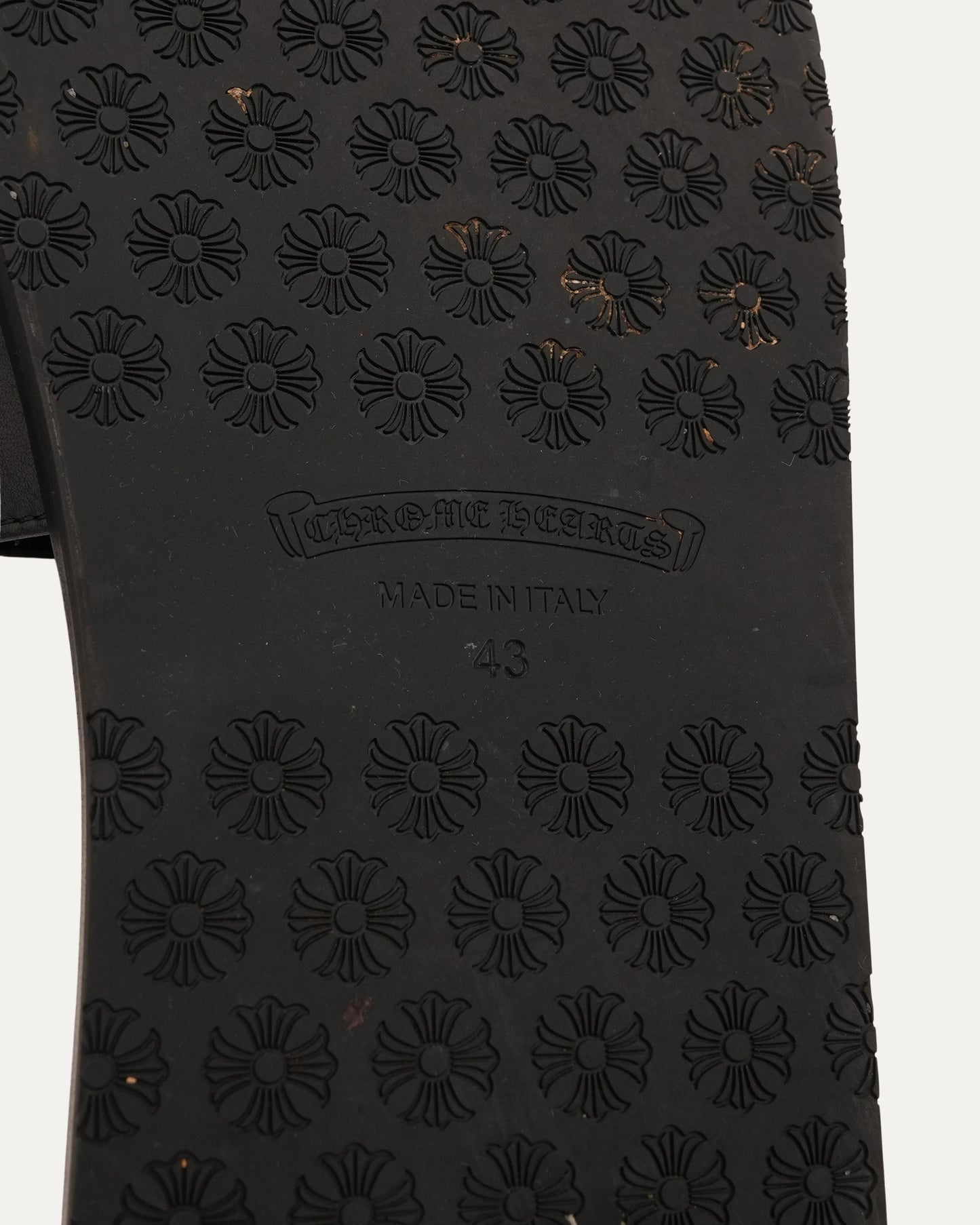 Cross Patch Leather Sandals
