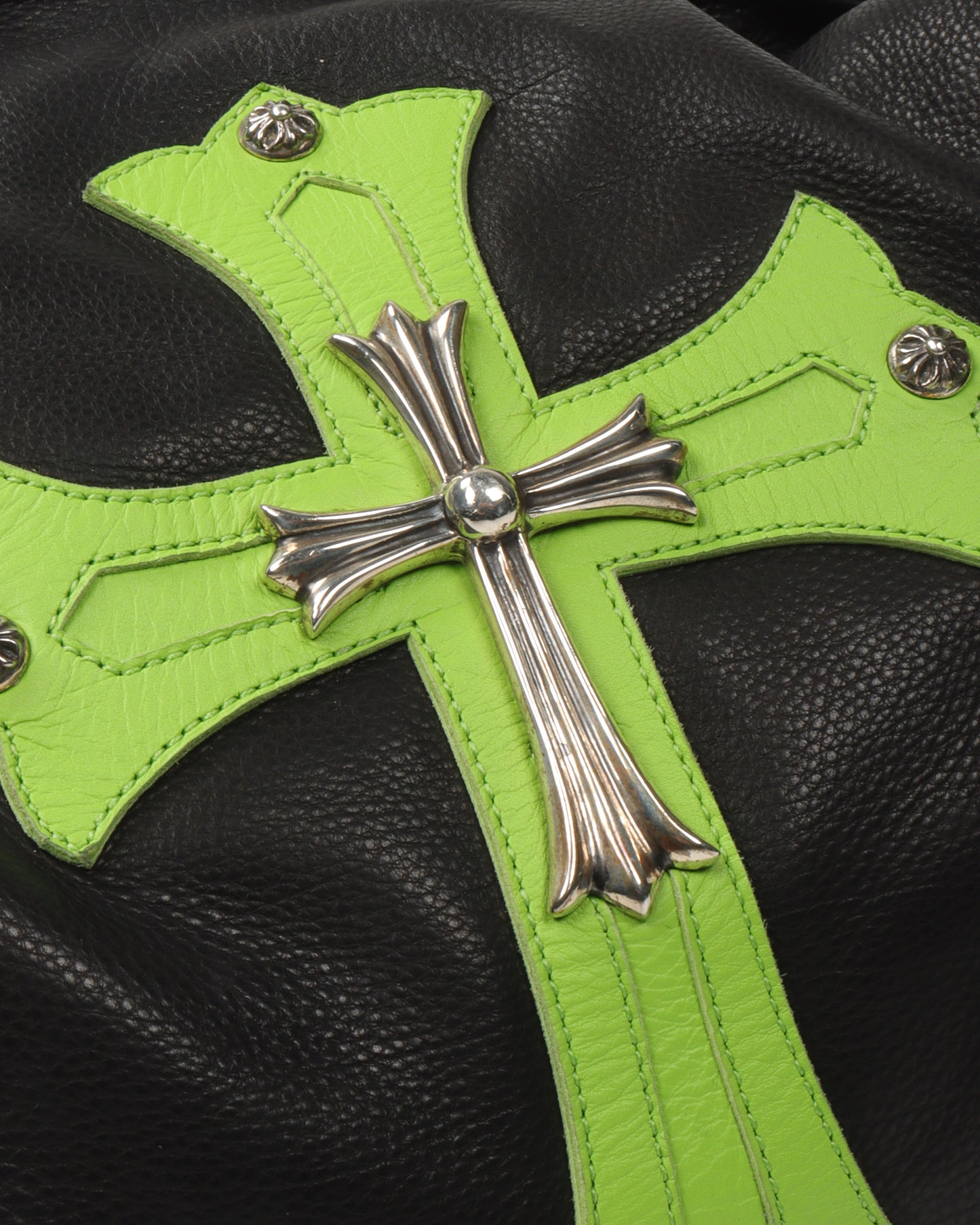 Lyon Cross Patch Shoulder Bag