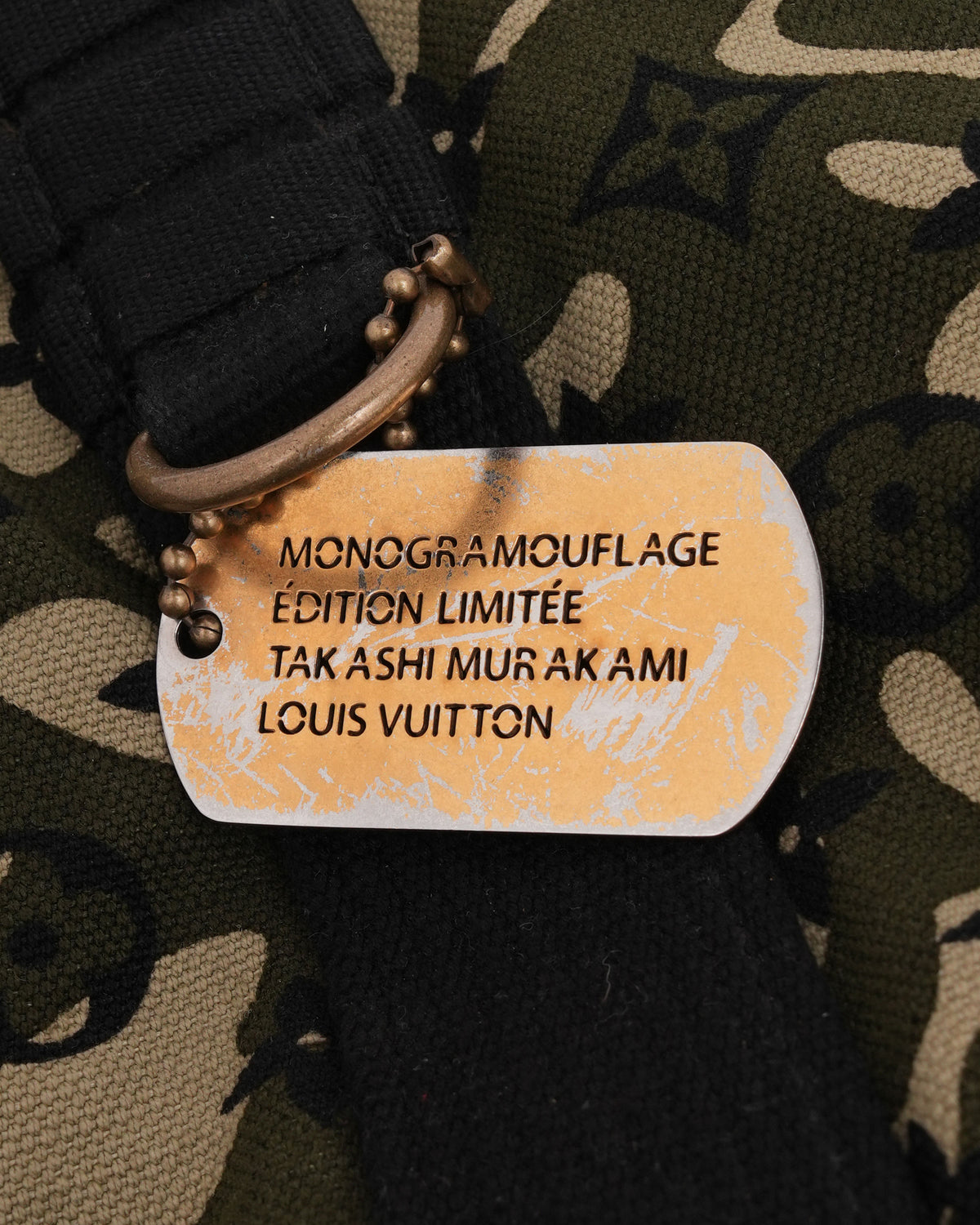 Takashi Murakami Monogramouflage Treillis Tote