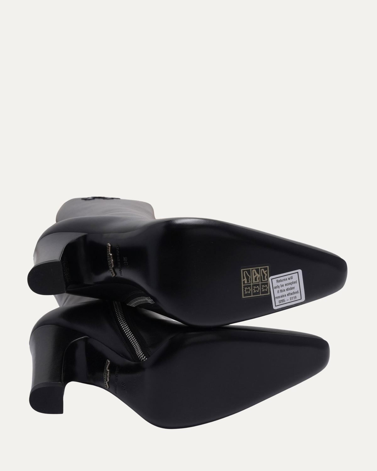 Leather Cross Patch Sugar Jones Boots