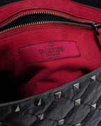 Quilted Rocketed Flap Bag