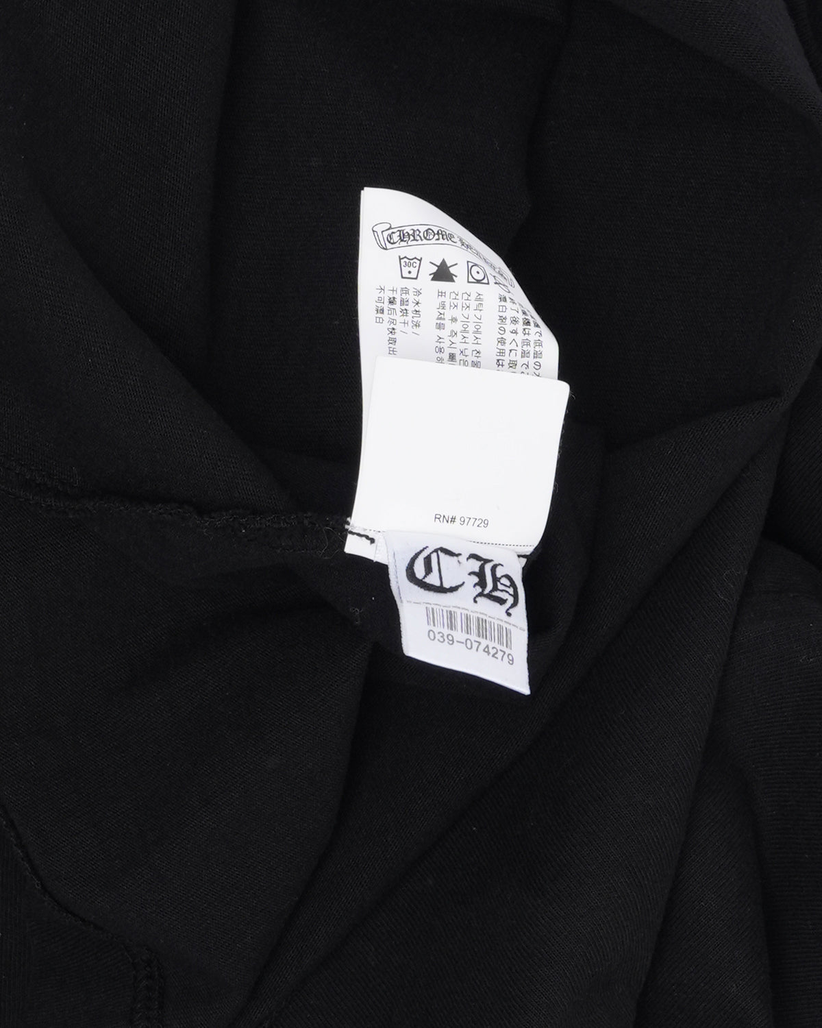 Embroidered Eyechart Pocket T-Shirt