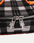 Plaid Pony Hair Jewelry Case